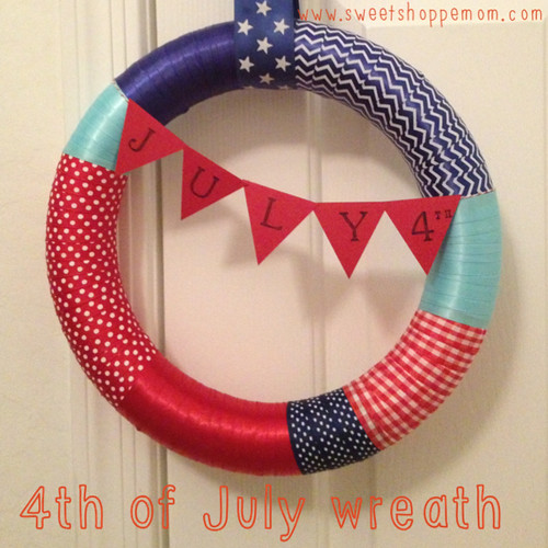 Fourth of July Wreath DIY