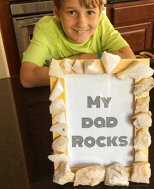My Dad Rocks Father's Day gift