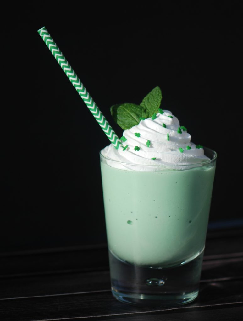 Dairy-free Shamrock Shake