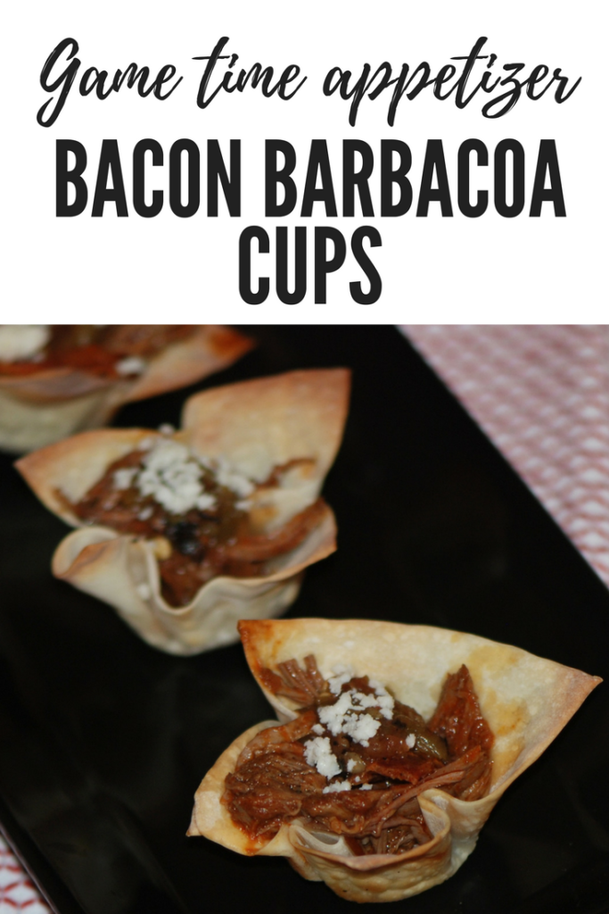 Bacon Barbacoa Game time appetizer