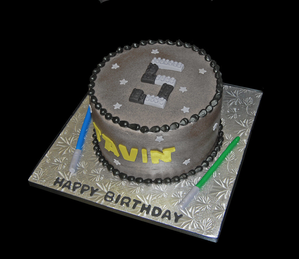 Lego Star Wars 5th Birthday Cake
