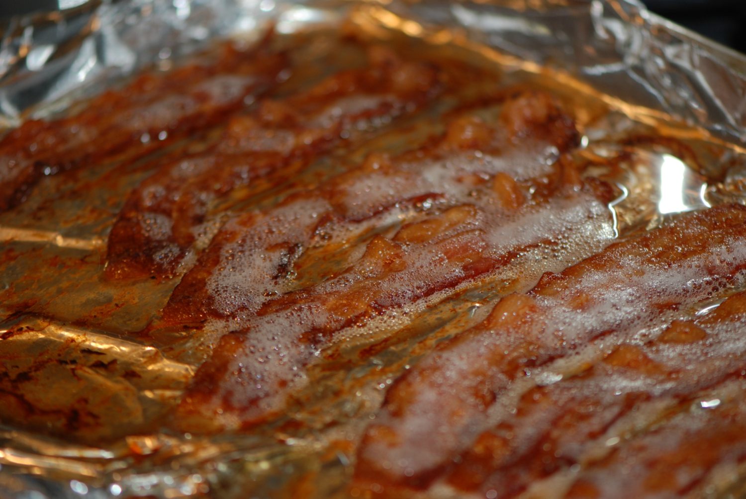cooked bacon