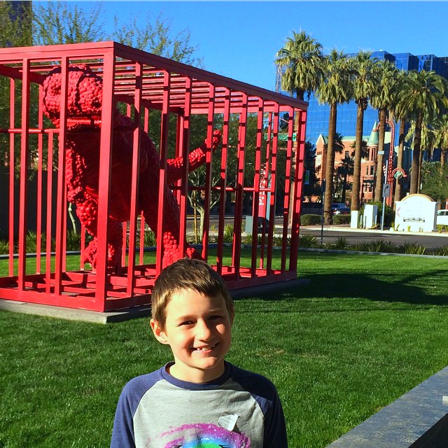 Phoenix Art Museum dinosaur