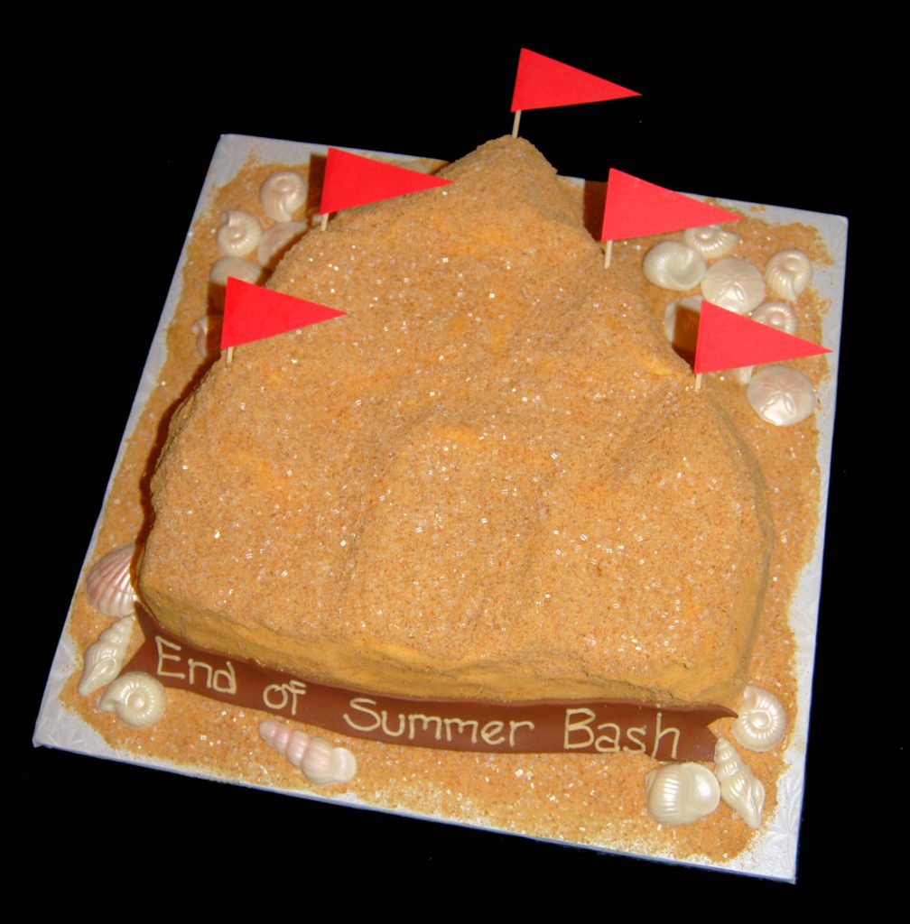 How to make a sand castle cake Sand Castle Cake