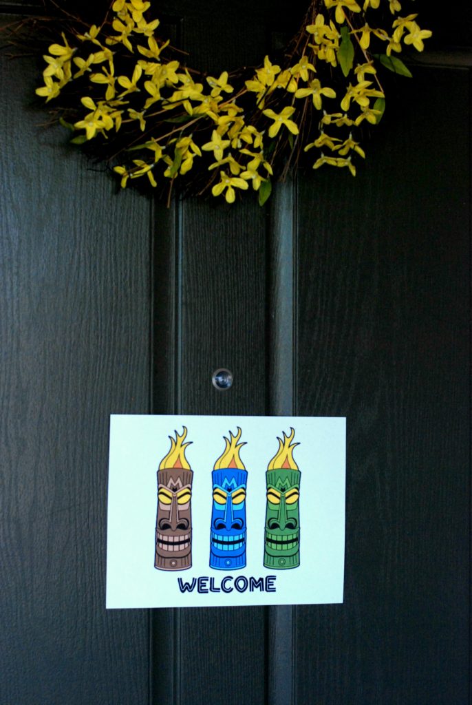 welcome sign