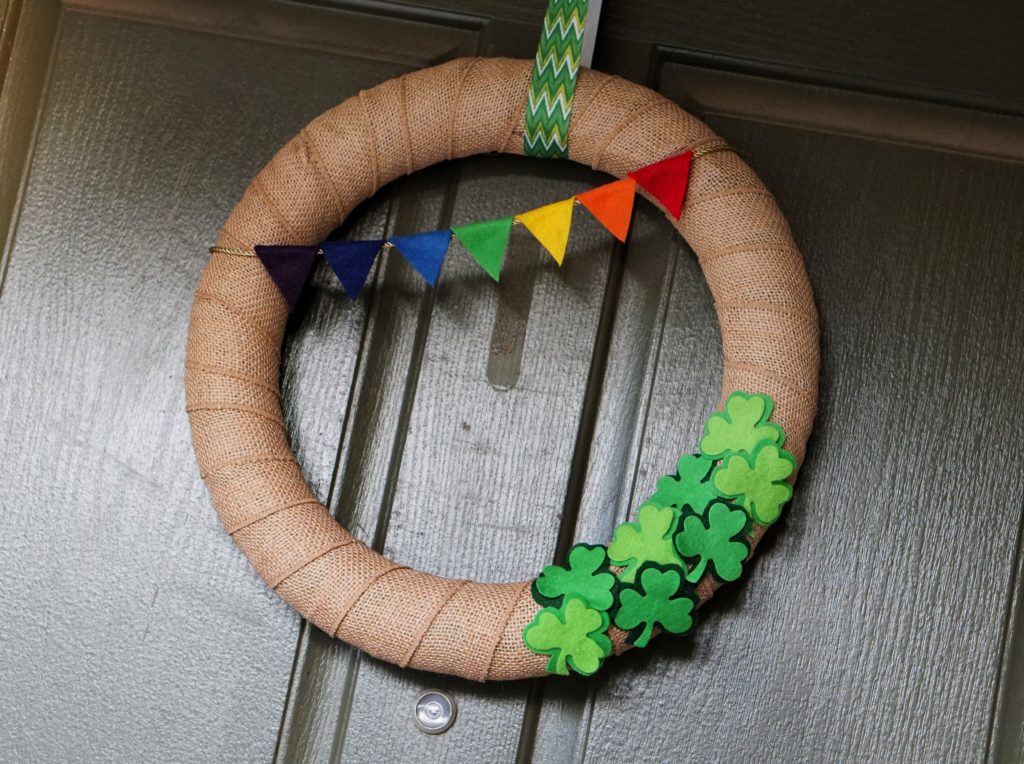 St Patricks Day Wreath