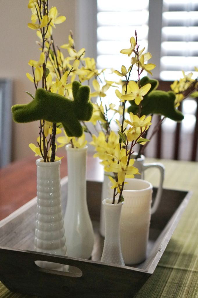 Spring centerpiece
