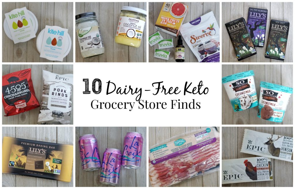10 Dairy-free Keto foods