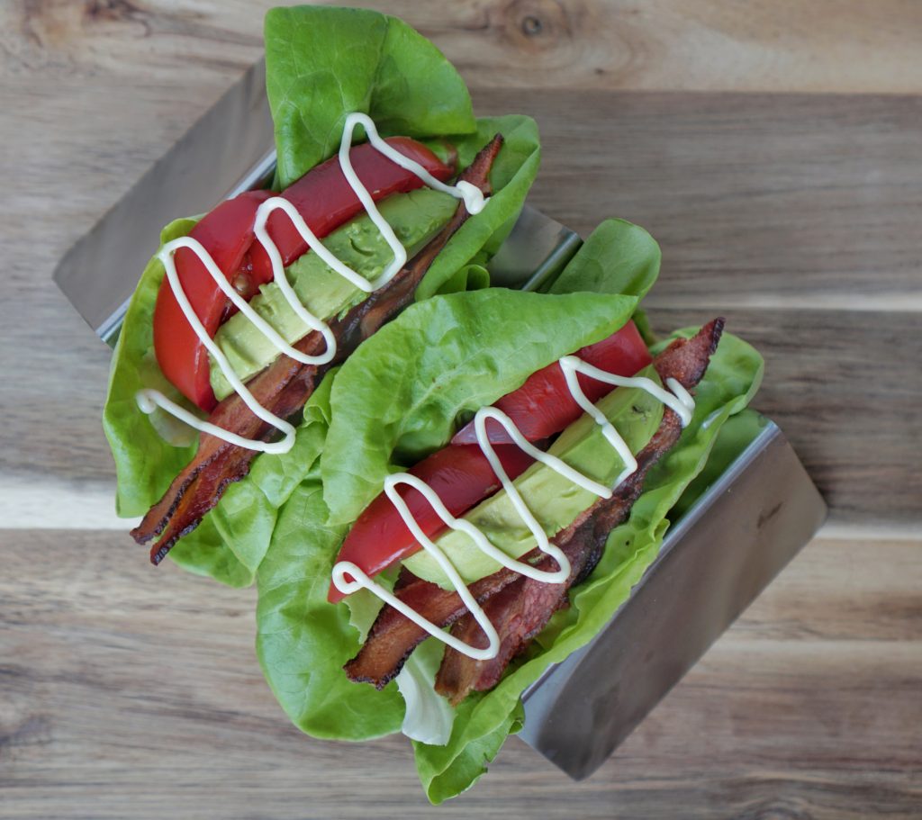 Whole 30 BLT wraps