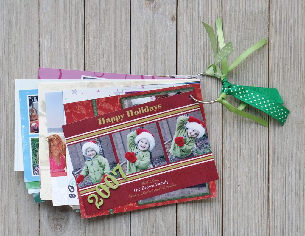 What to do with holiday cards