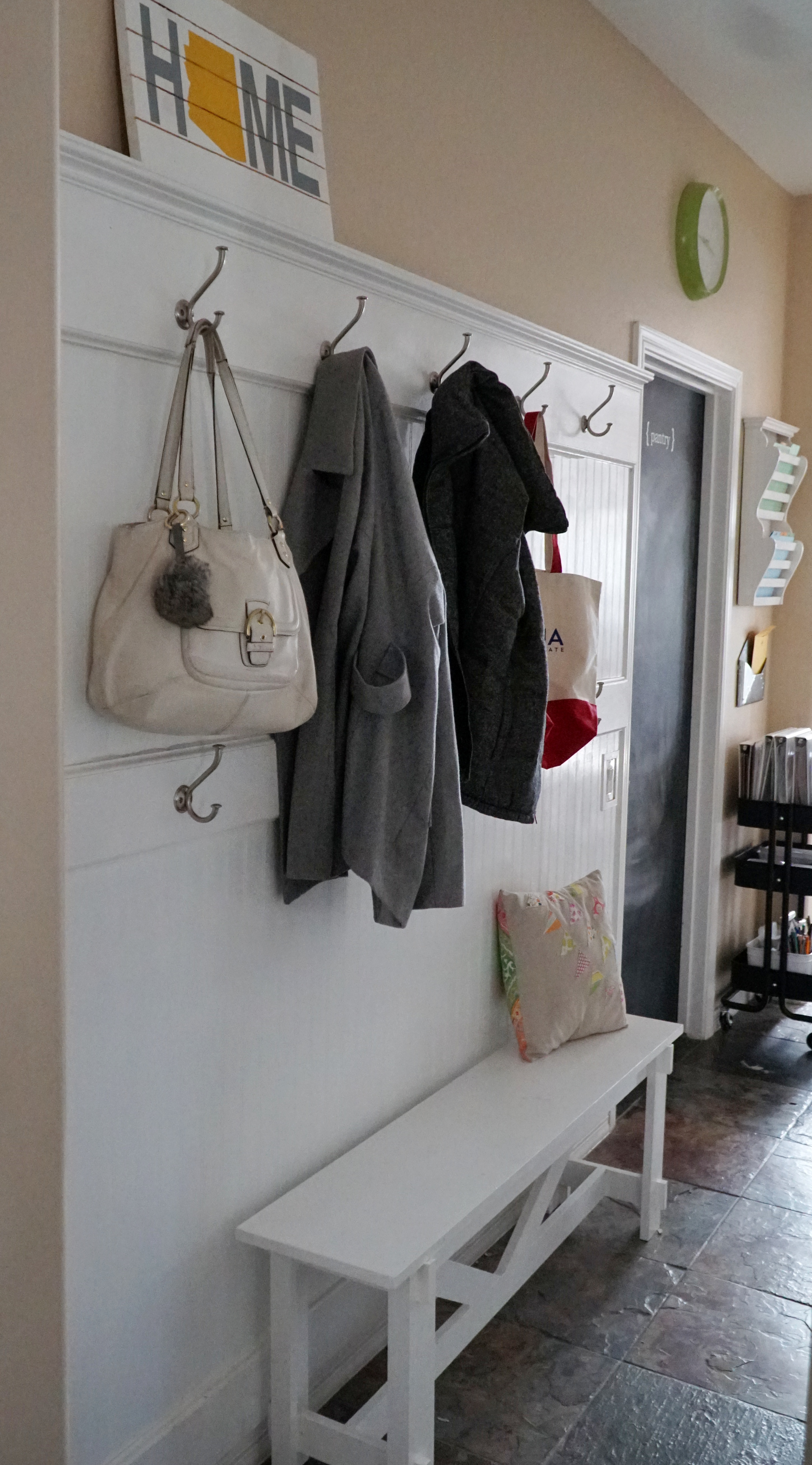 Turning a Hallway into a Mudroom – Home Project Reveal