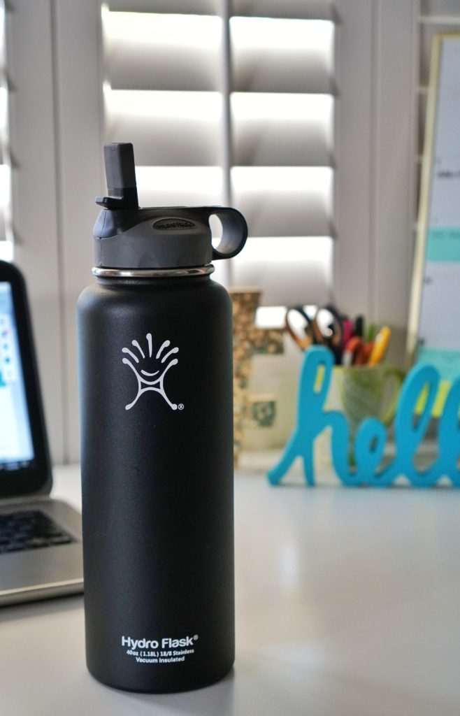 black matte hydro flask