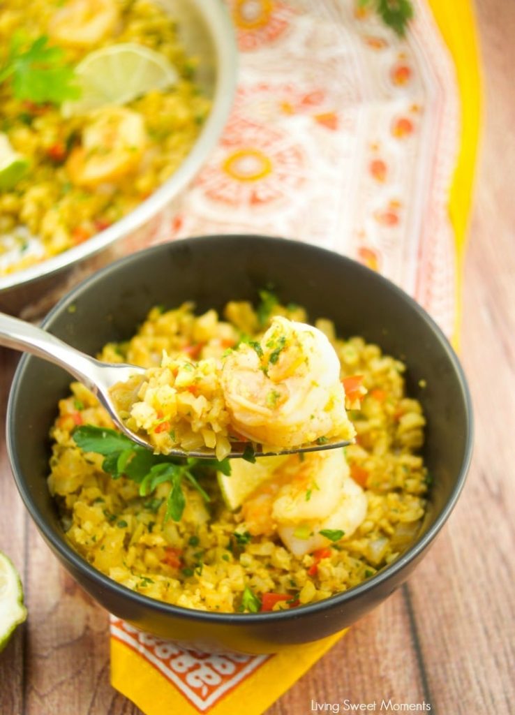 Living Sweet Moments - curried-riced-cauliflower-with-shrimp