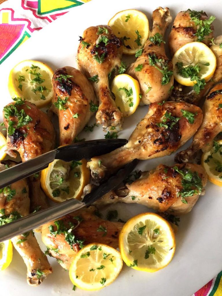 Melanie Cooks - lemon garlic chicken