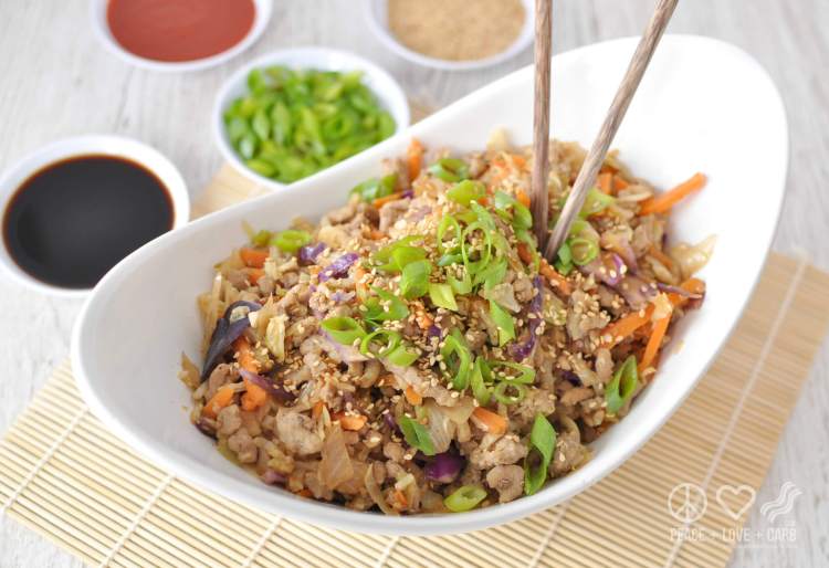 Peace love and low carb egg roll crack slaw