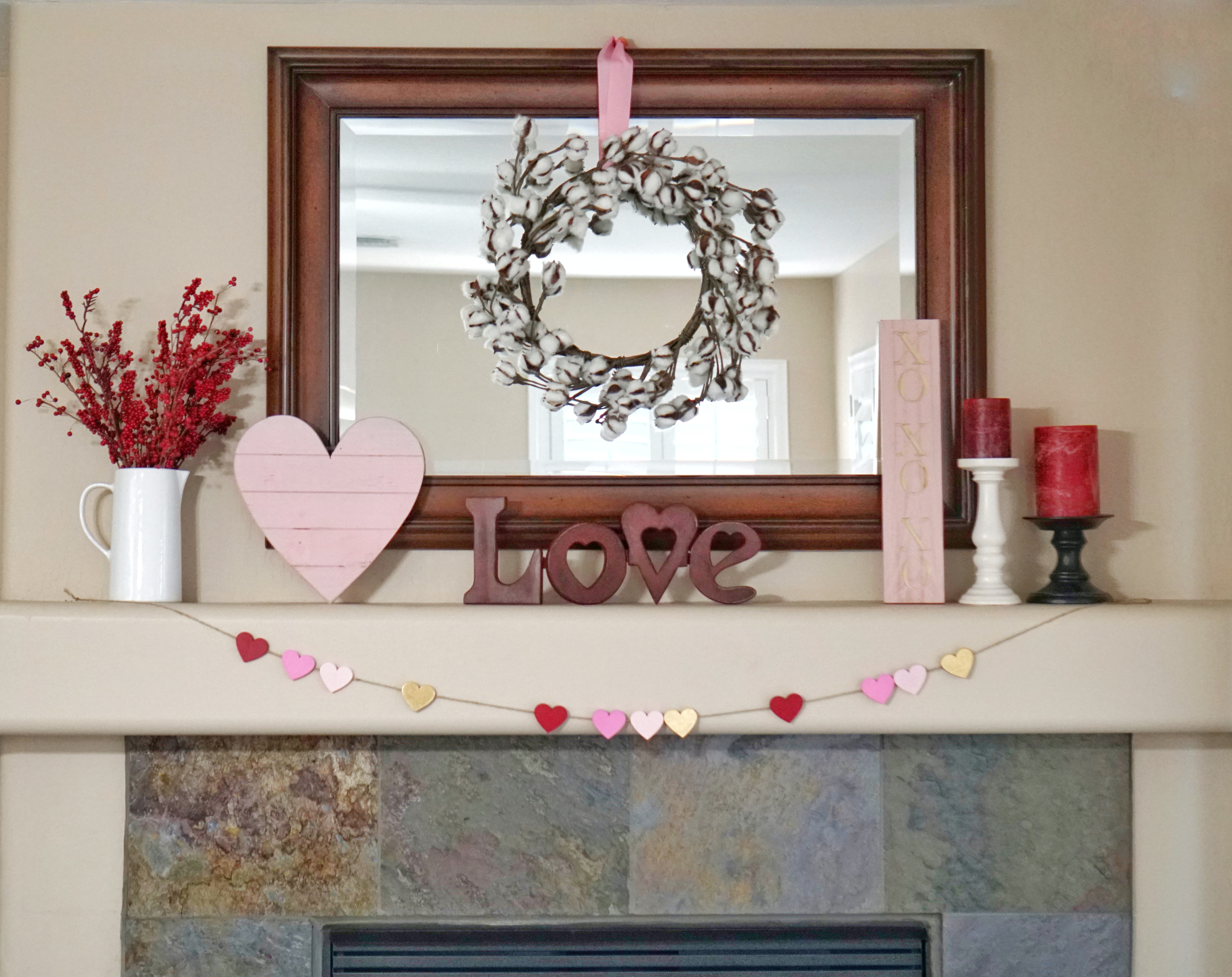 Valentine’s Day Decor Home Tour