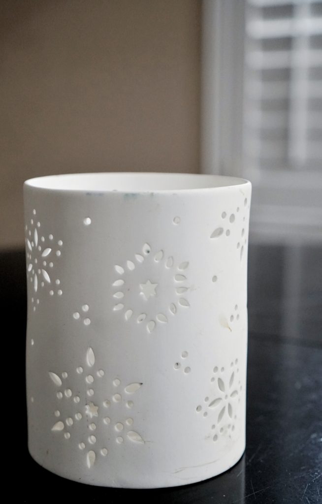 winter home updates candle holders