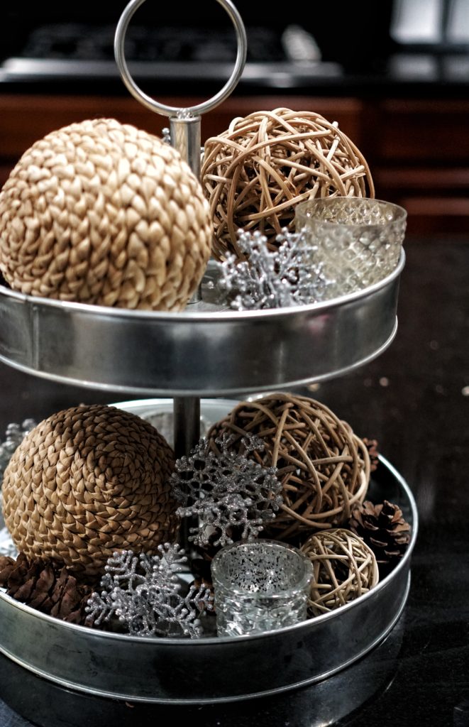 winter home updates centerpiece