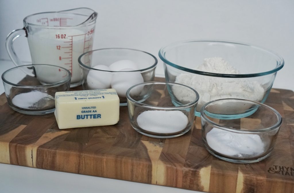 buttermilk waffles ingredients