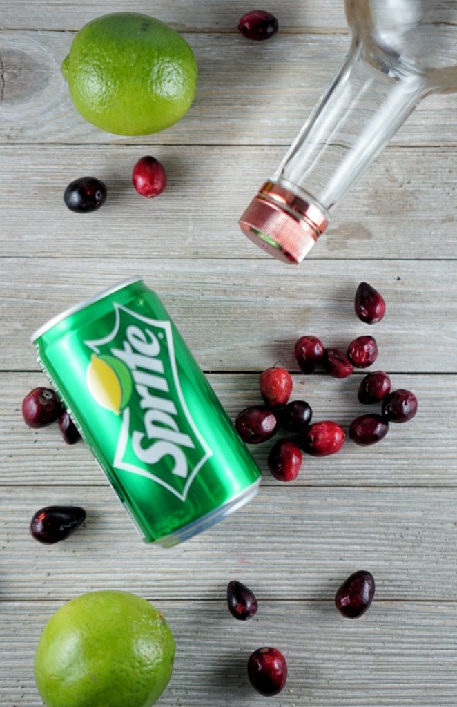 Cranberry Vodka Lime Cocktail
