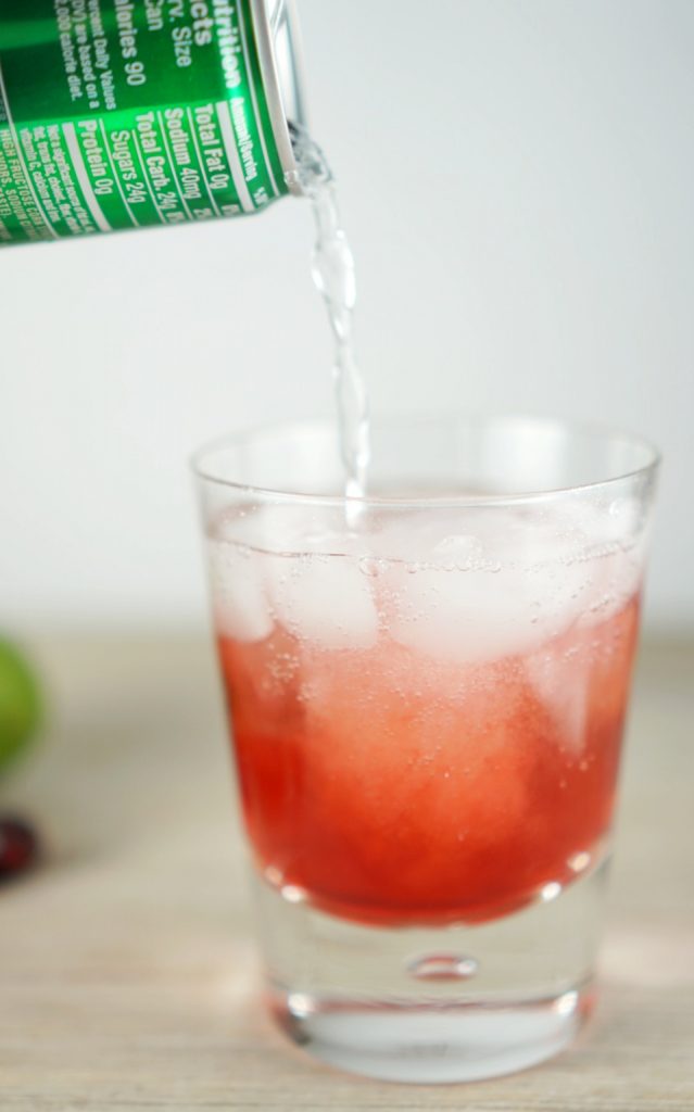 Holiday Cocktail Recipe with Sprite