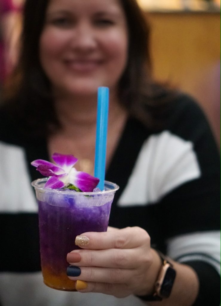 Hot Bamboo Chandler butterfly tea