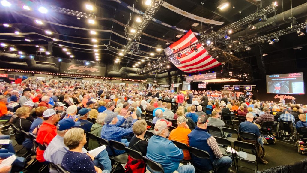 Barrett Jackson Scottsdale car auction