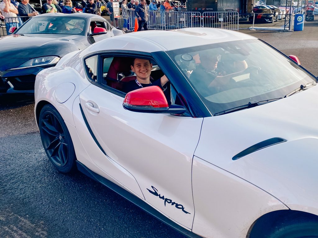 Barrett Jackson Scottsdale Toyota thrill ride