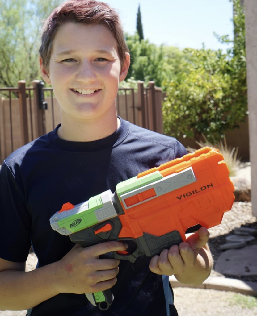 Family Nerf Blaster Shootout