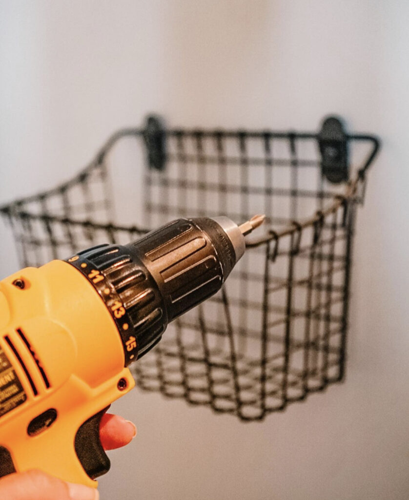 DeWalt Drill for mask station