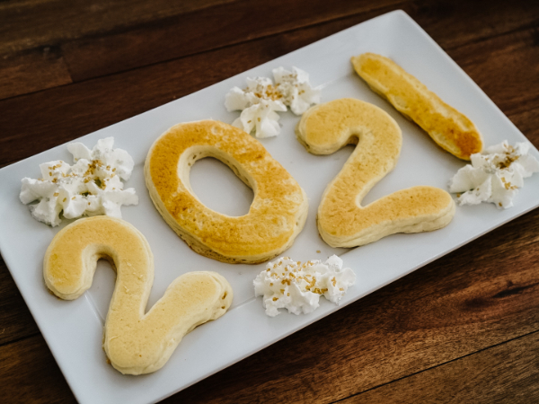 New Years Day 2021 pancake breakfast