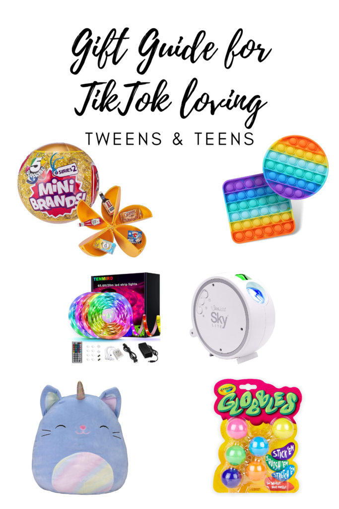 Gift Guide for TikTok loving tweens and teens