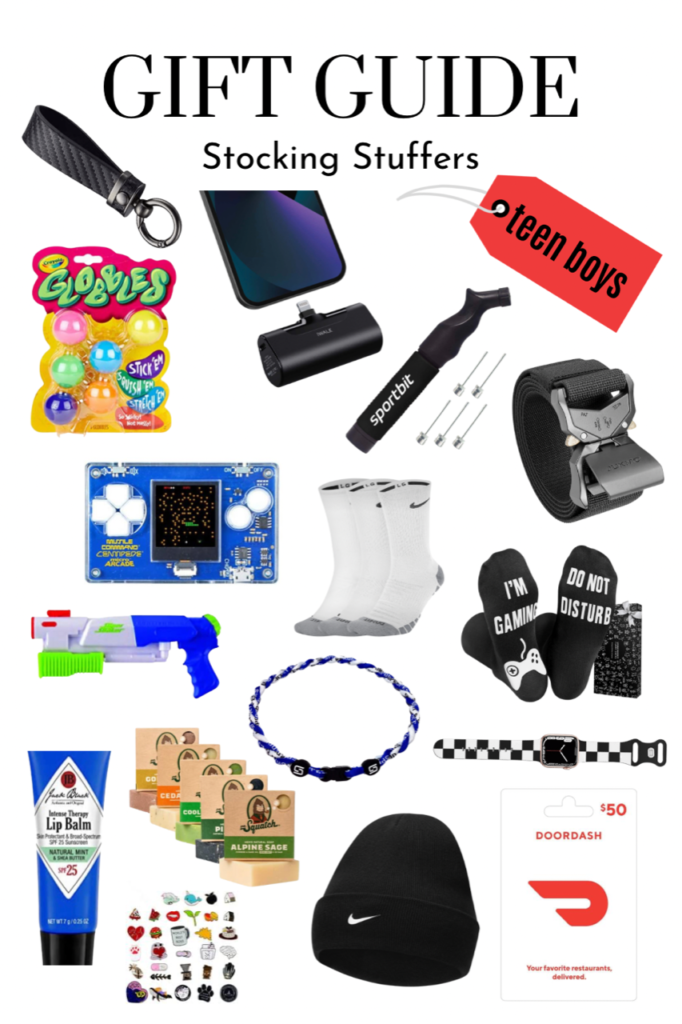 Stocking Stuffers for Teen Boys